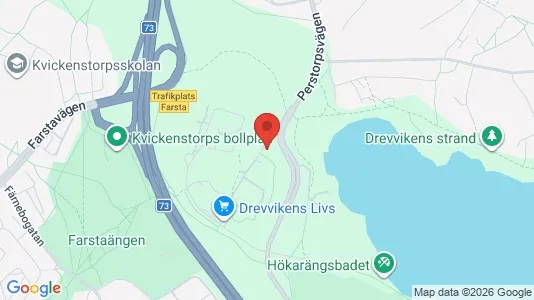Apartments for rent i Huddinge - kort over placeringen