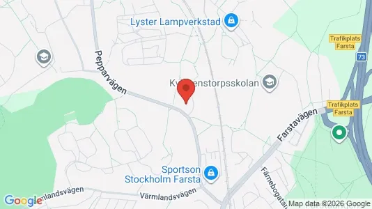Apartments for rent i Stockholm South - kort over placeringen