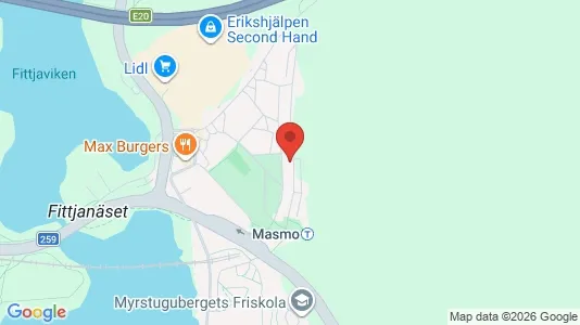 Apartments for rent i Huddinge - kort over placeringen