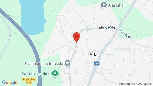 Apartments for rent i Nacka - kort over placeringen