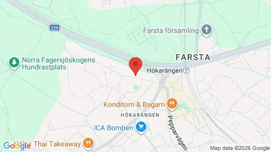 Apartments for rent i Stockholm South - kort over placeringen