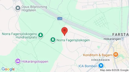 Apartments for rent i Stockholm South - kort over placeringen