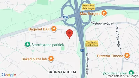 Apartments for rent i Stockholm South - kort over placeringen