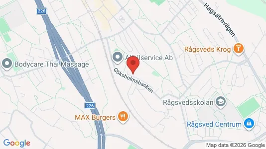 Apartments for rent i Stockholm South - kort over placeringen