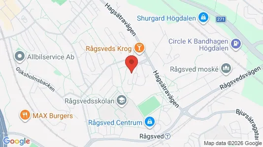 Apartments for rent i Stockholm South - kort over placeringen