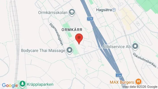 Apartments for rent i Stockholm South - kort over placeringen