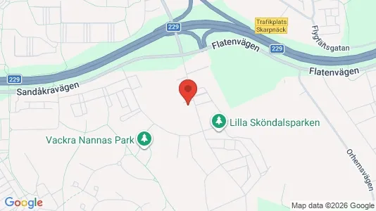 Apartments for rent i Stockholm South - kort over placeringen