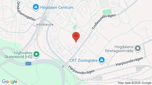 Apartments for rent i Stockholm South - kort over placeringen