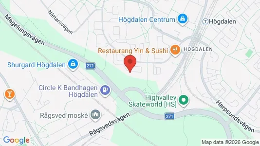 Apartments for rent i Stockholm South - kort over placeringen
