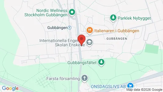 Apartments for rent i Stockholm South - kort over placeringen