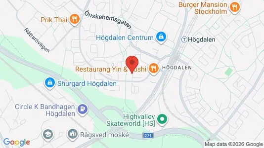 Apartments for rent i Stockholm South - kort over placeringen