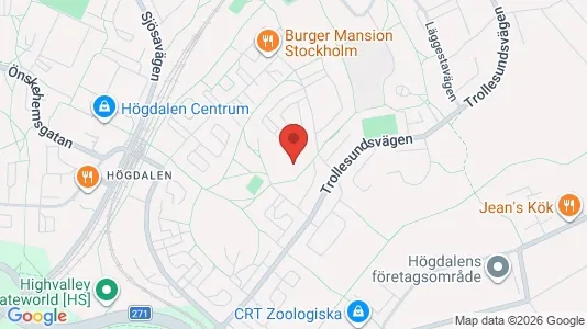 Apartments for rent i Stockholm South - kort over placeringen