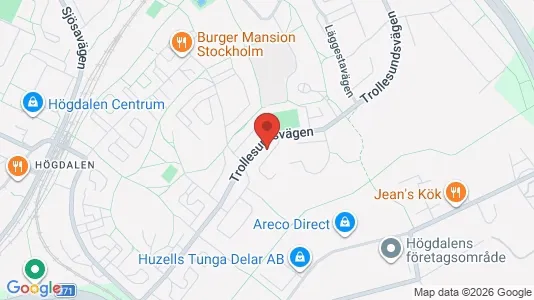 Apartments for rent i Stockholm South - kort over placeringen