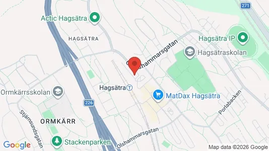 Apartments for rent i Stockholm South - kort over placeringen