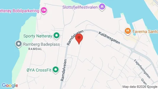 Rooms for rent i Færder - kort over placeringen