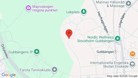 Apartments for rent i Stockholm South - kort over placeringen