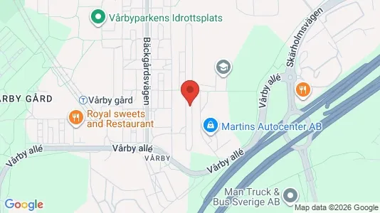Apartments for rent i Huddinge - kort over placeringen