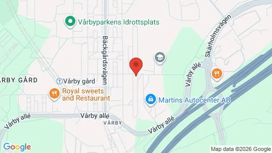 Apartments for rent i Huddinge - kort over placeringen