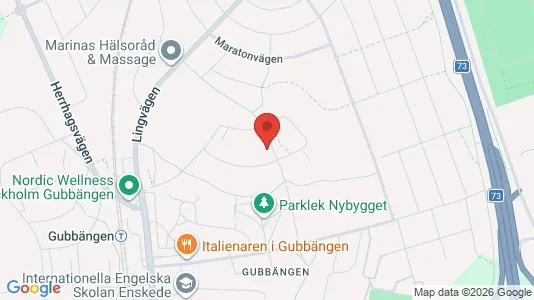 Apartments for rent i Stockholm South - kort over placeringen