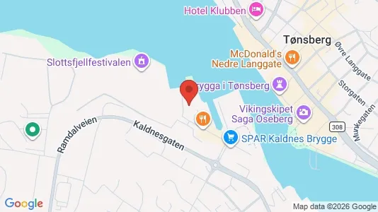 Apartments for rent i Tønsberg - kort over placeringen