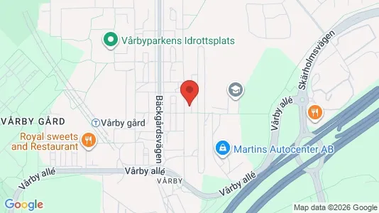 Apartments for rent i Huddinge - kort over placeringen