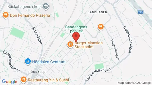 Apartments for rent i Stockholm South - kort over placeringen