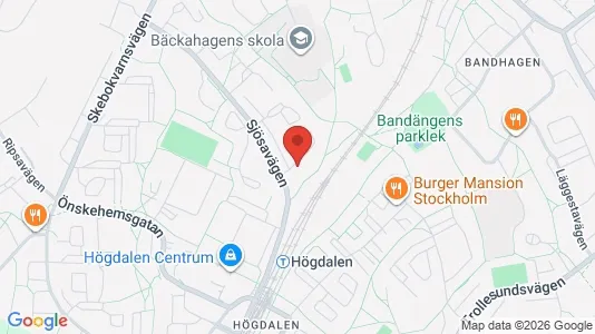 Apartments for rent i Stockholm South - kort over placeringen
