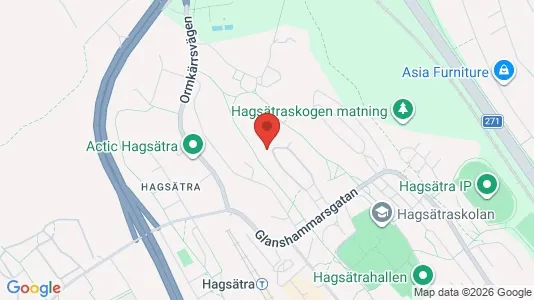 Apartments for rent i Stockholm South - kort over placeringen