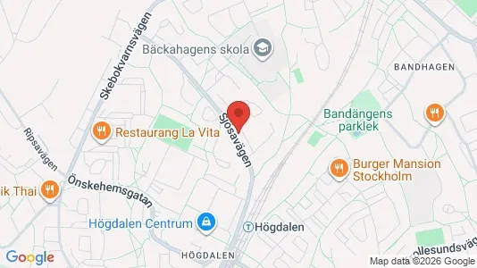 Apartments for rent i Stockholm South - kort over placeringen