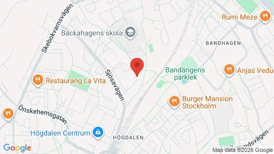 Apartments for rent i Stockholm South - kort over placeringen