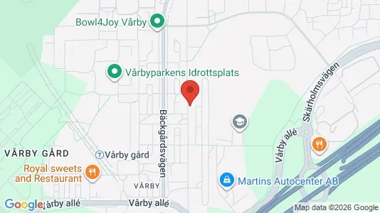 Apartments for rent i Huddinge - kort over placeringen
