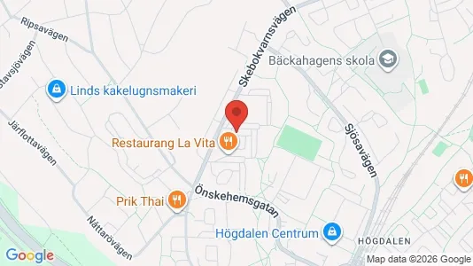 Apartments for rent i Stockholm South - kort over placeringen