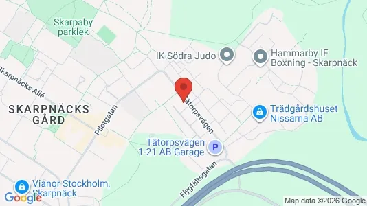 Apartments for rent i Stockholm South - kort over placeringen