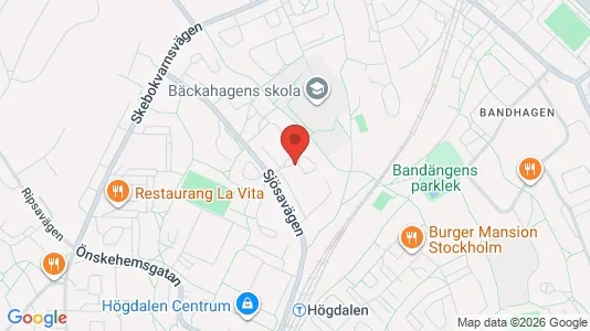 Apartments for rent i Stockholm South - kort over placeringen