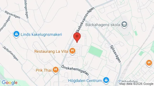 Apartments for rent i Stockholm South - kort over placeringen