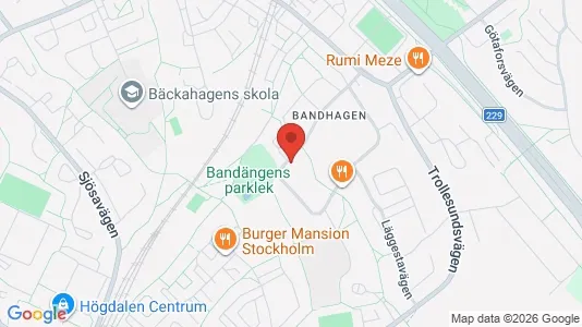 Apartments for rent i Stockholm South - kort over placeringen