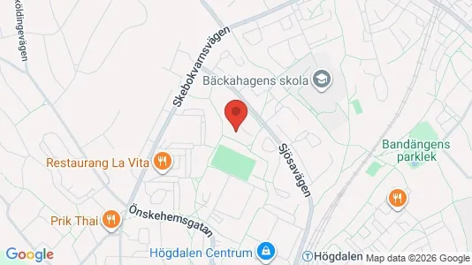 Apartments for rent i Stockholm South - kort over placeringen