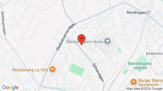 Apartments for rent i Stockholm South - kort over placeringen