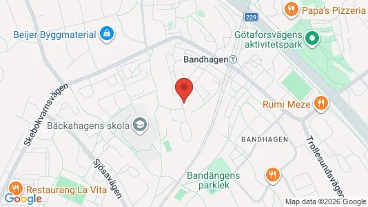 Apartments for rent i Stockholm South - kort over placeringen