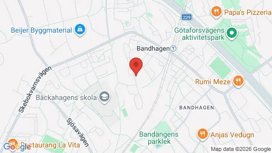 Apartments for rent i Stockholm South - kort over placeringen