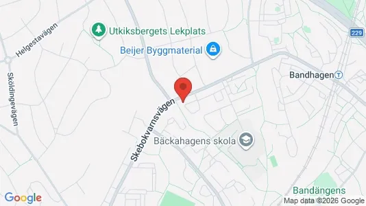 Apartments for rent i Stockholm South - kort over placeringen
