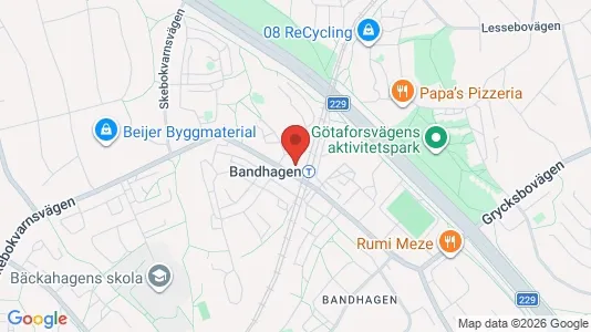 Apartments for rent i Stockholm South - kort over placeringen