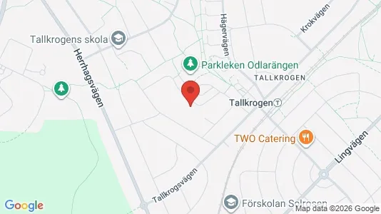 Apartments for rent i Stockholm South - kort over placeringen