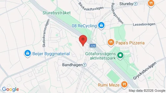 Apartments for rent i Stockholm South - kort over placeringen