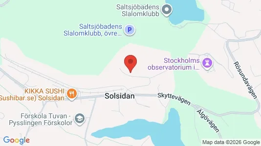 Apartments for rent i Nacka - kort over placeringen