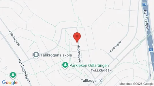 Apartments for rent i Stockholm South - kort over placeringen