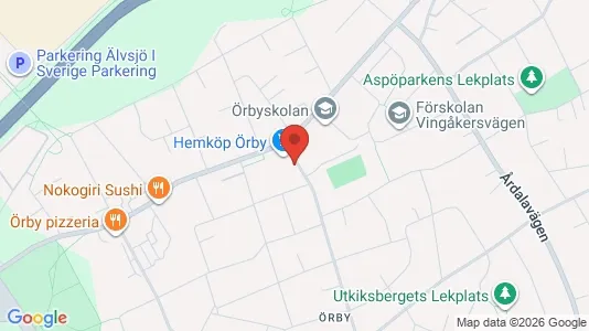 Apartments for rent i Stockholm South - kort over placeringen