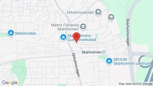 Apartments for rent i Stockholm South - kort over placeringen