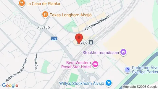 Apartments for rent i Stockholm South - kort over placeringen