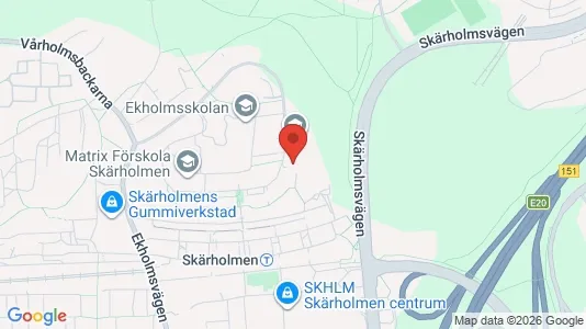 Apartments for rent i Stockholm South - kort over placeringen